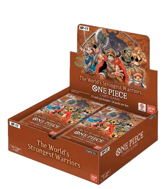 OP-17 The World's Strongest Warriors (PREORDER)